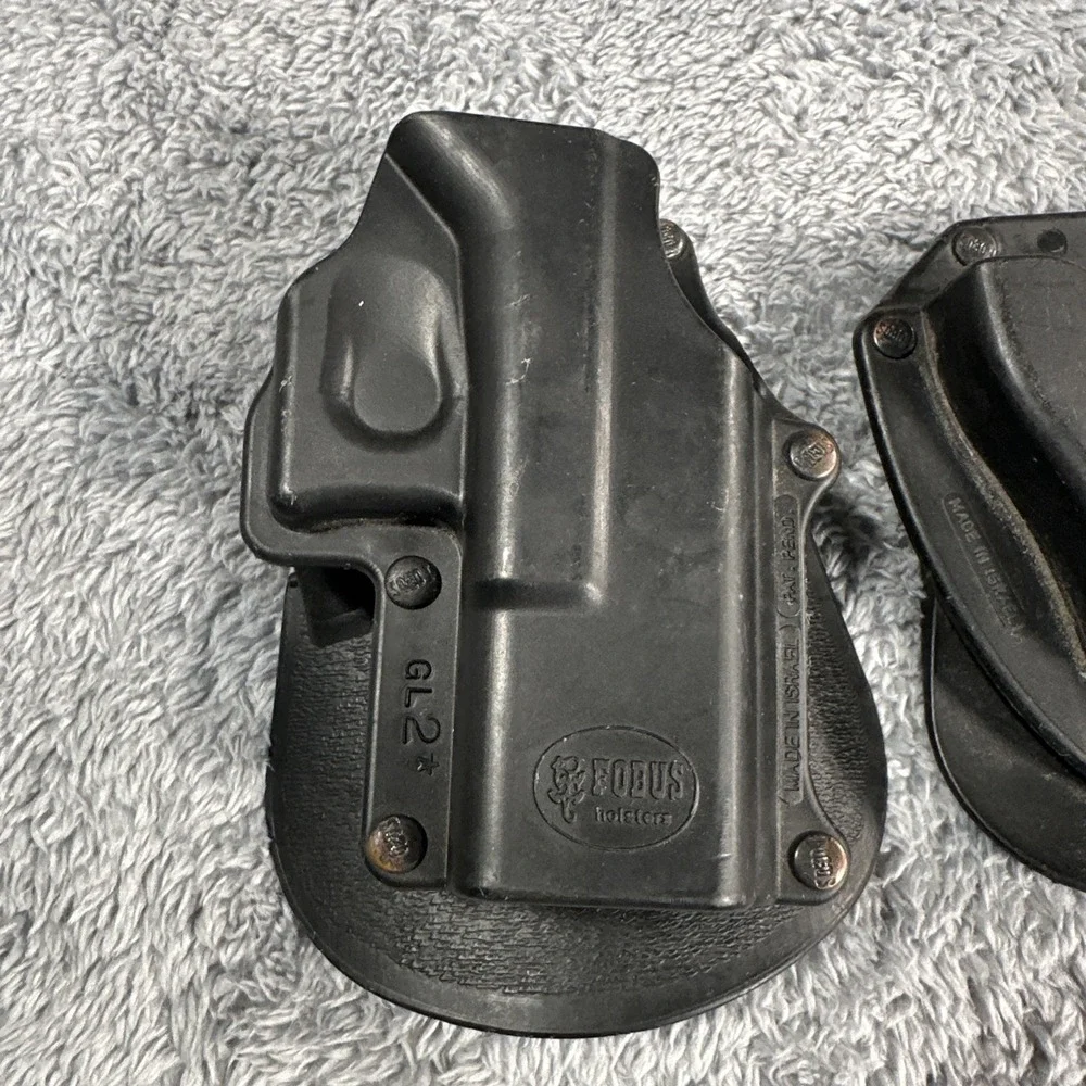 FOBUS Handcuff Pouch Paddle Holster CUFF & Glock GL2 EDC Carry Belt Attachment